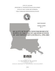 quality of water used for domestic supply in the chicot aquifer system ...