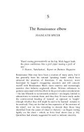 The Renaissance elbow - Keur der Wetenschap
