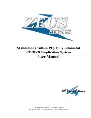 Zeus Series-CD-DVD-DJ - User Manual