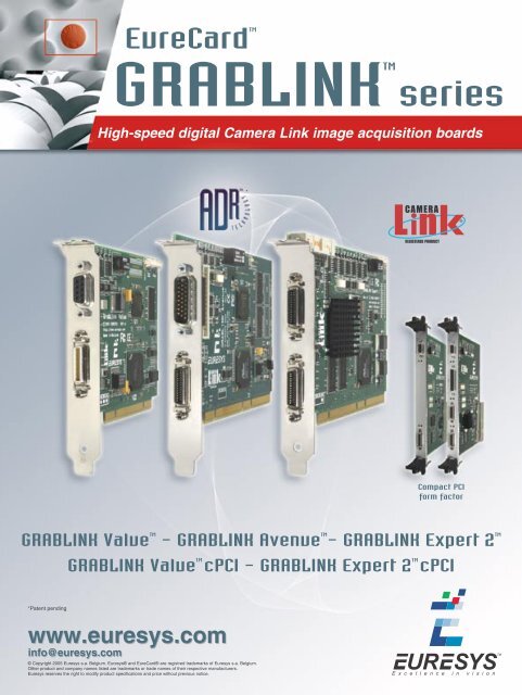 Download GrabLink Series Datasheet (PDF)