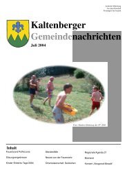 Rundschreiben 7.04 - Kaltenberg