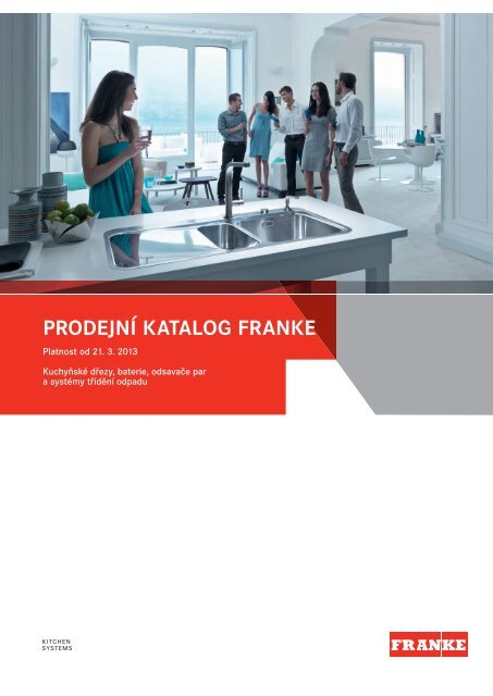 PRODEJNÍ KATALOG FRANKE