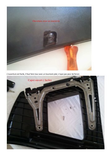 TUTO REPARATION TRAPPE VIDE POCHE SUPERIEUR