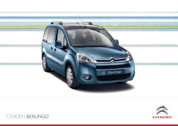 Catalogue BERLINGO