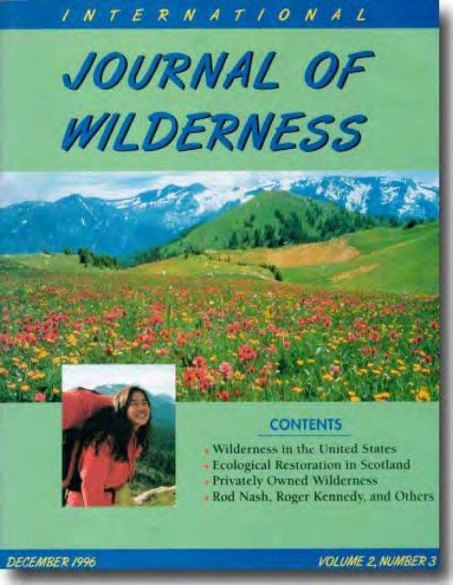 P3-Vol 2.No3 Dec 96 - International Journal of Wilderness