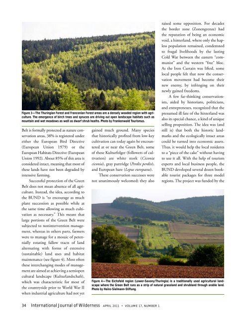 Download April 2011 PDF - International Journal of Wilderness