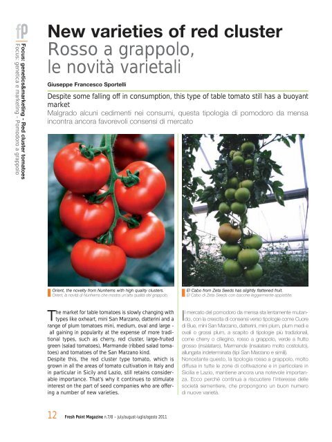 Fresh Point Magazine - B2B24 - Il Sole 24 Ore