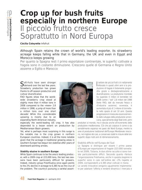 Fresh Point Magazine - B2B24 - Il Sole 24 Ore