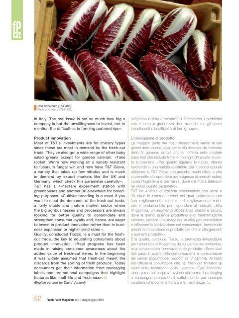 Fresh Point Magazine - B2B24 - Il Sole 24 Ore