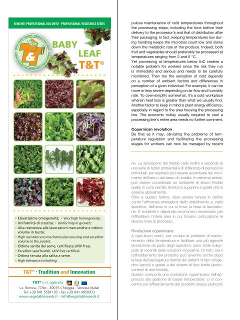 Fresh Point Magazine - B2B24 - Il Sole 24 Ore