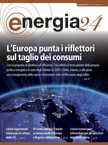 L'Europa punta i riflettori sul taglio dei consumi - B2B24 - Il Sole 24 ...