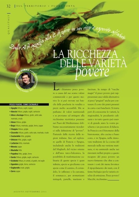 La cucina del mare - B2B24 - Il Sole 24 Ore