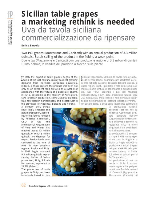 Fresh Point Magazine - B2B24 - Il Sole 24 Ore