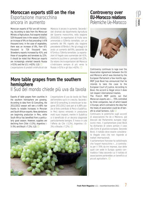 Fresh Point Magazine - B2B24 - Il Sole 24 Ore