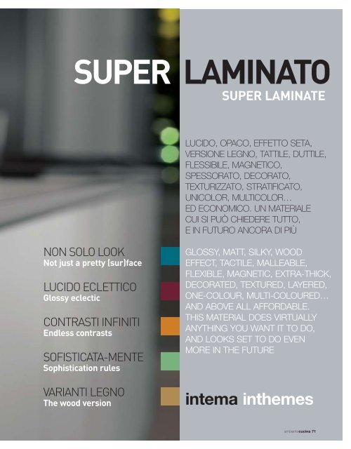 super laminato - B2B24 - Il Sole 24 Ore