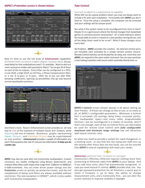 dSPEC-2011:Layout 1.qxd - ProAudio