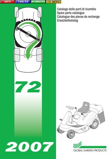 GGP F72 RICAMBI 2007