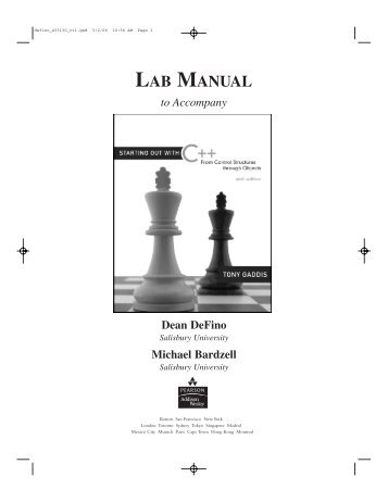 LAB MANUAL - Utah State University