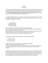 CS7910 Homework 2 You may discuss each problem with one or ...