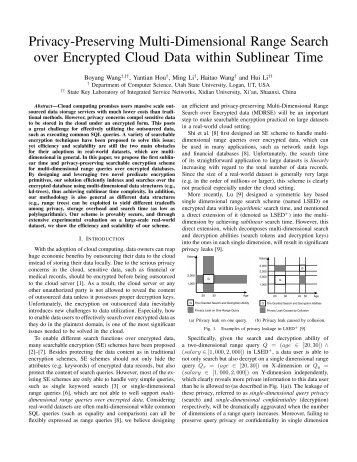 Privacy-Preserving Multi-Dimensional Range Search over ...