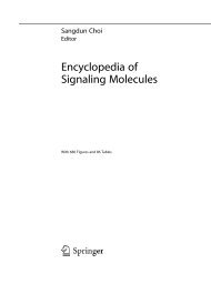 Encyclopedia of Signaling Molecules - Wellesley College