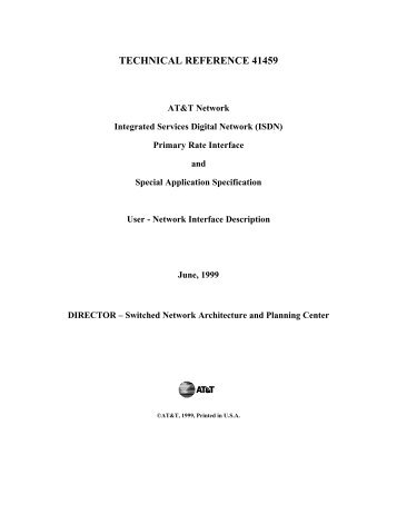 TECHNICAL REFERENCE 41459