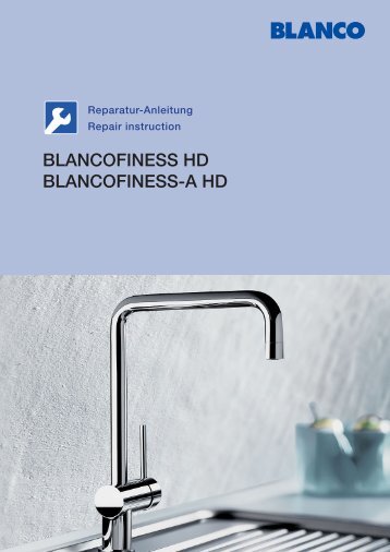 Reparaturanleitung BLANCOFINESS - Serwis