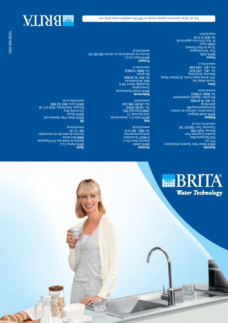 BRITA P1000 - Serwis