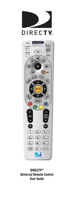 DirecTV RC64 Remote Control - Remote Support, Inc.