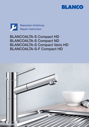 Reparaturanleitung BLANCOALTA-S Compact - Serwis