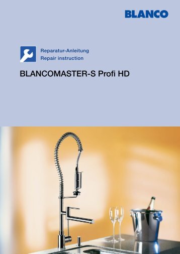 Reparaturanleitung BLANCOMASTER-S Profi - Serwis
