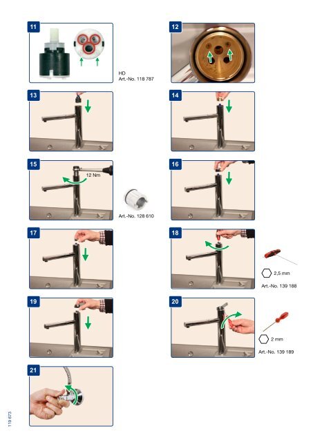 Reparaturanleitung BLANCOLINEE-S - Serwis