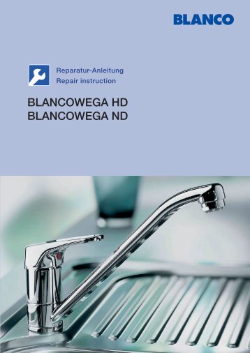 Reparaturanleitung BLANCOWEGA - Serwis