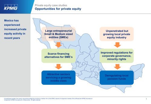 KPMG Mexico Private Equity Case Studies - Sources ... - BVCA admin