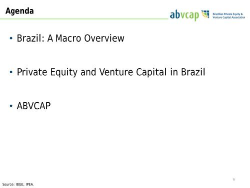 Private Equity and Venture Capital in Brazil - BVCA admin