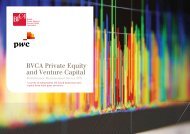 BVCA Private Equity and Venture Capital ... - BVCA admin