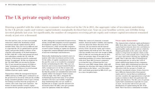 BVCA Private Equity and Venture Capital ... - BVCA admin