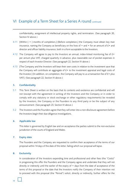 Guide to term sheets - BVCA admin