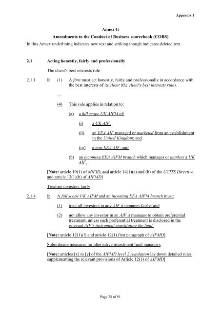 CP12/32: Implementation of the Alternative ... - BVCA admin