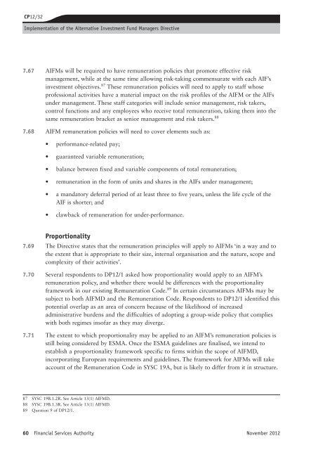 CP12/32: Implementation of the Alternative ... - BVCA admin