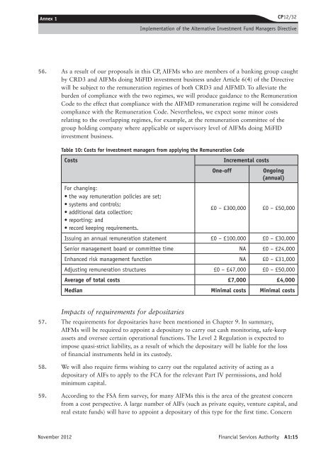 CP12/32: Implementation of the Alternative ... - BVCA admin