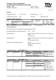 Gutachten 366-0115-00-MURD/N9 zur Erteilung eines ... - Reifen.com