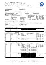 Gutachten 366-0714-01-MURD/N8 zur Erteilung eines ... - Reifen.com