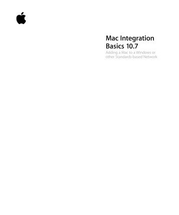 Mac Integration Basics v10.7 - Apple