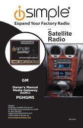 ISGM11 Instruction Manual - PAC Audio