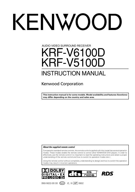 KRF-V6100D KRF-V5100D