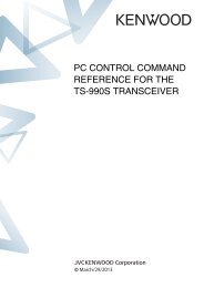 TS-990S PC Control Command Reference - Kenwood