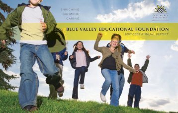 BLUE VALLEY EDUCATIONAL FOUNDATION