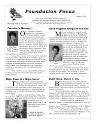 Winter 04 Newsletter 4-pg.qxd - Blue Valley Educational Foundation