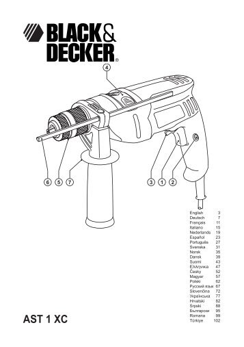 AST 1 XC - Service - Black & Decker